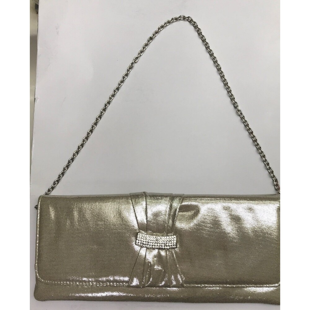 Silver Evening Clutch Purse